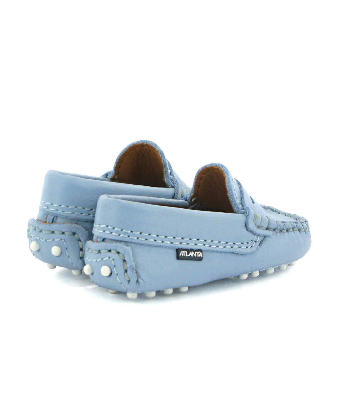 Mocs Bebé 032 - pele azul celeste - Image 4