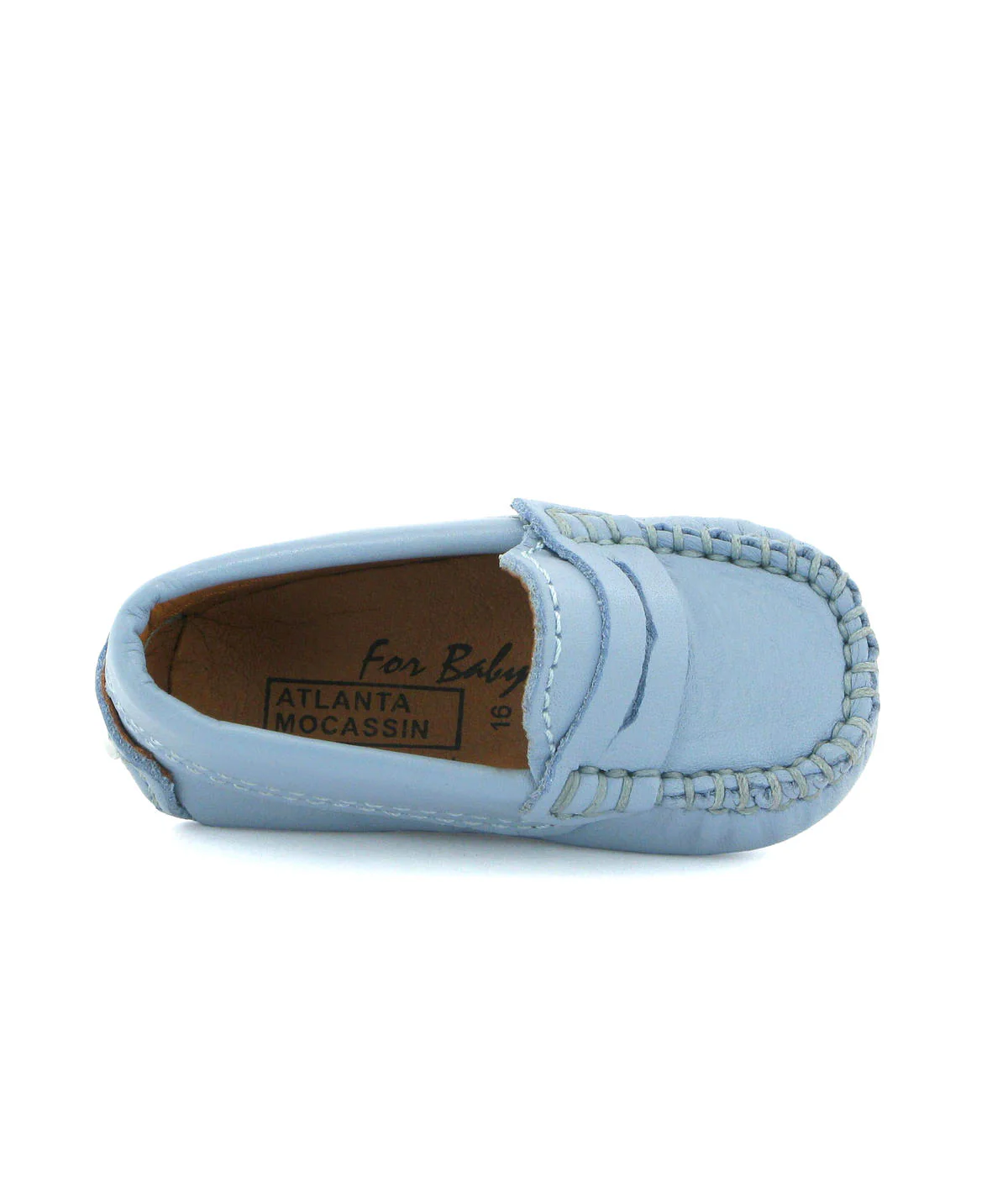 Mocs Bebé 032 - pele azul celeste - Image 5