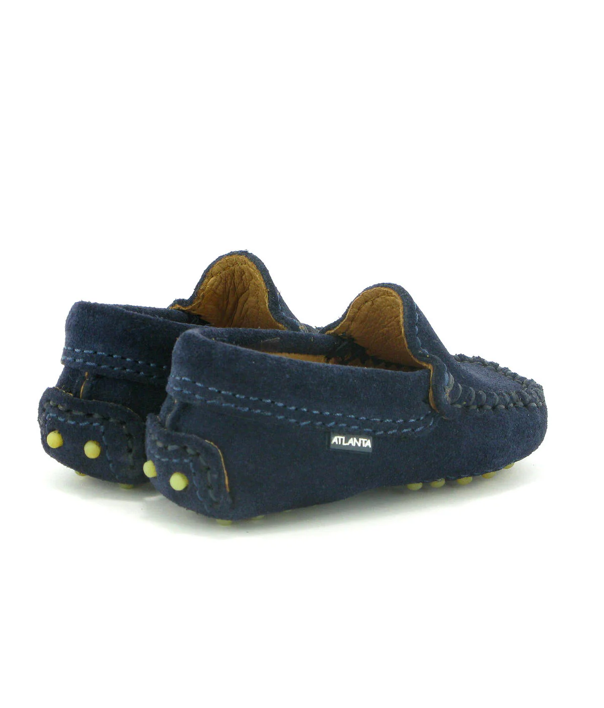 Mocs Bebé 015 - camurça azul escura - Image 4