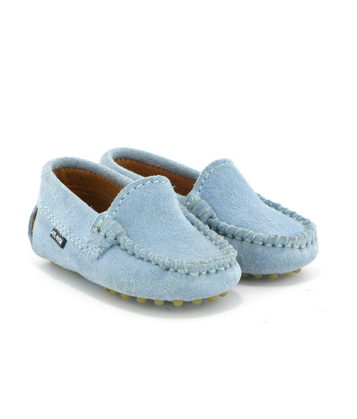 Mocs Bebé 015 - camurça azul celeste - Image 3