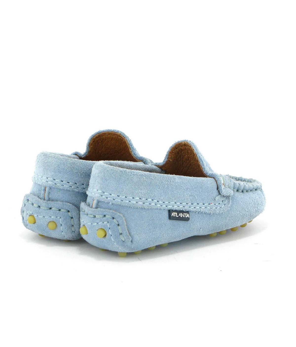 Mocs Bebé 015 - camurça azul celeste - Image 4