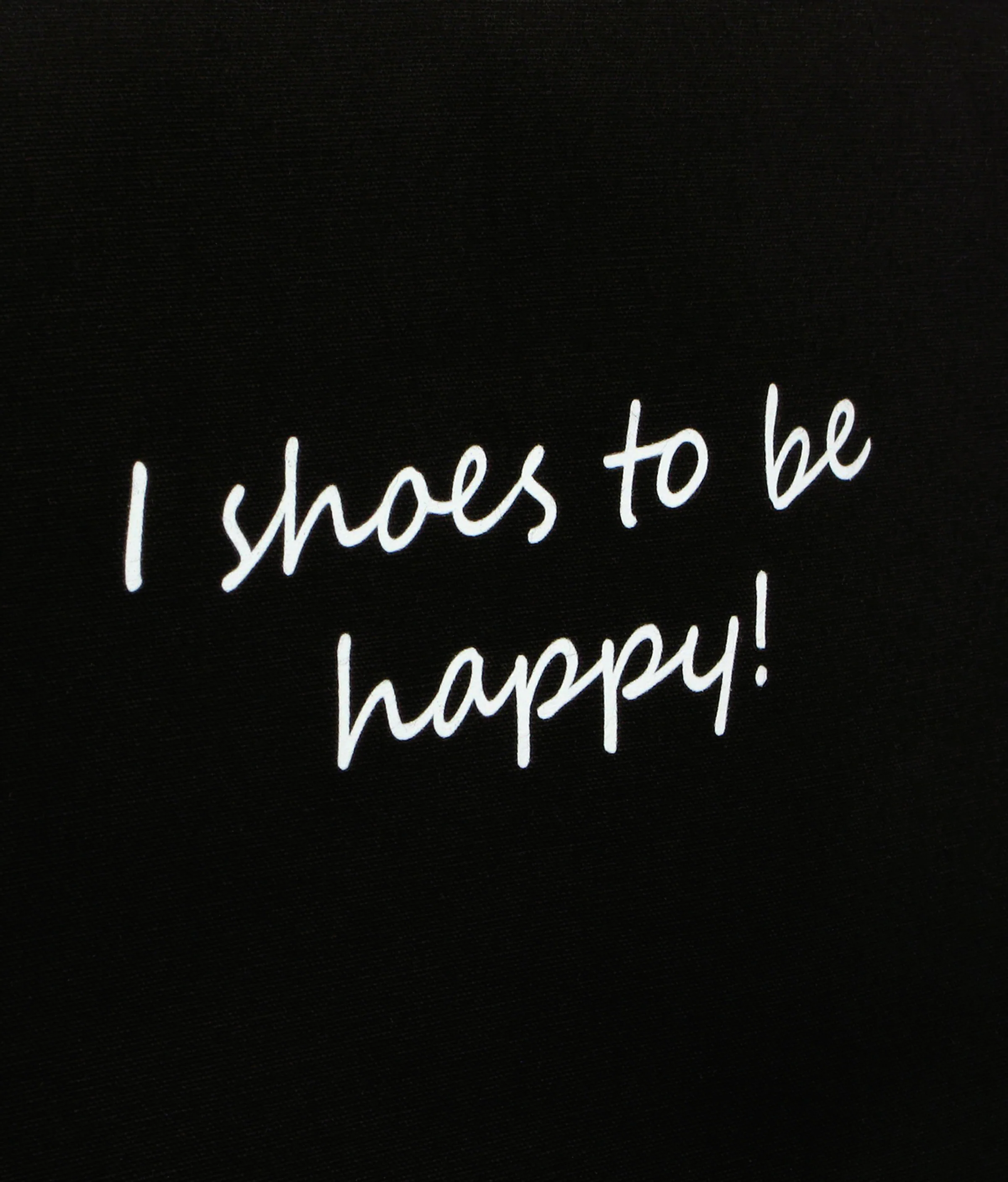 Tote Bag Preto - I shoes to be happy! - Image 3