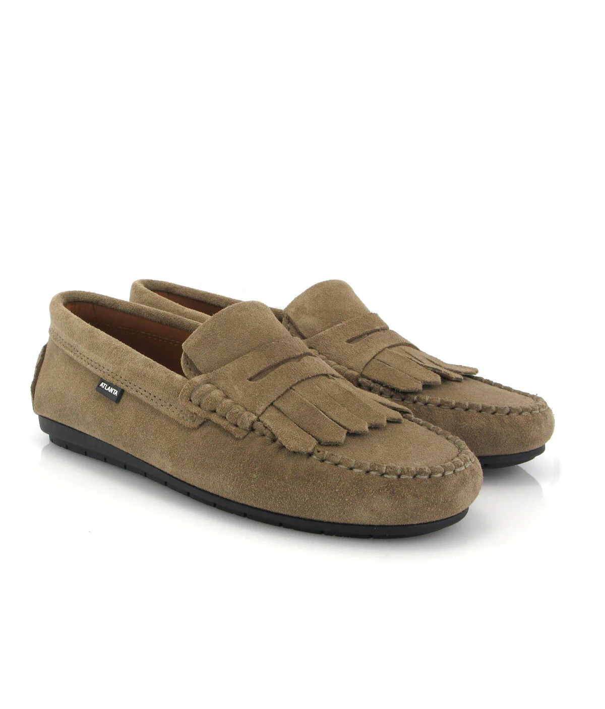 Walkers de Franjas - com Travessão Camurça Taupe - Image 3