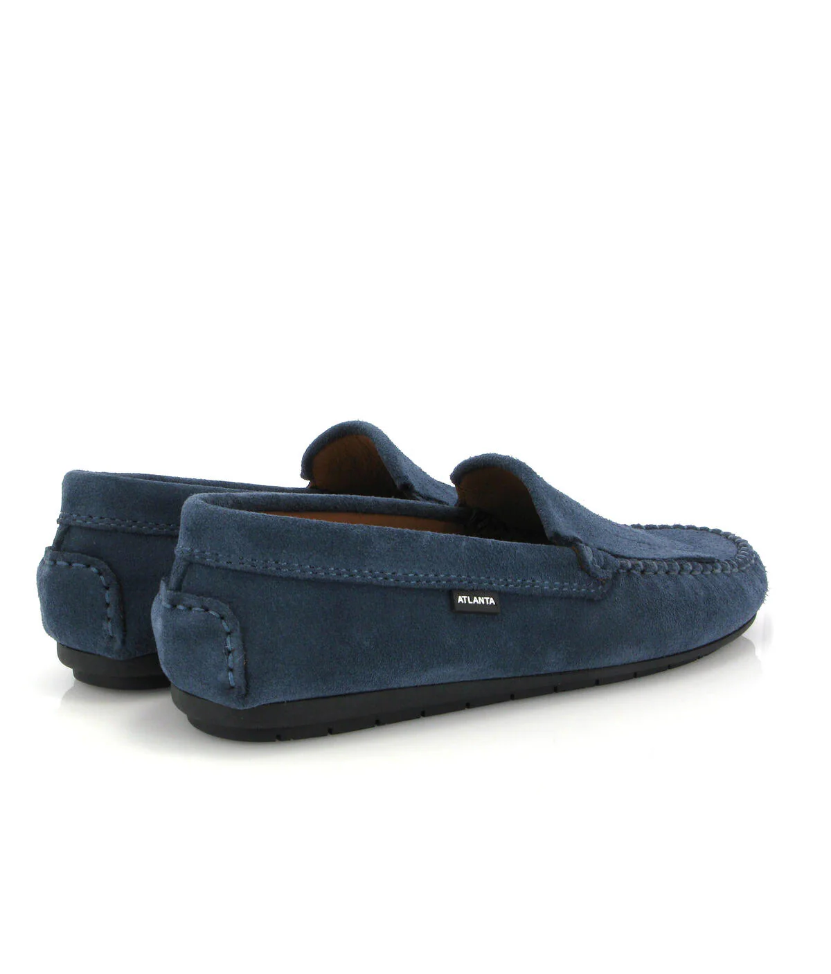 Walkers com Pala - de Franjas Camurça Azul Navy  - Image 4
