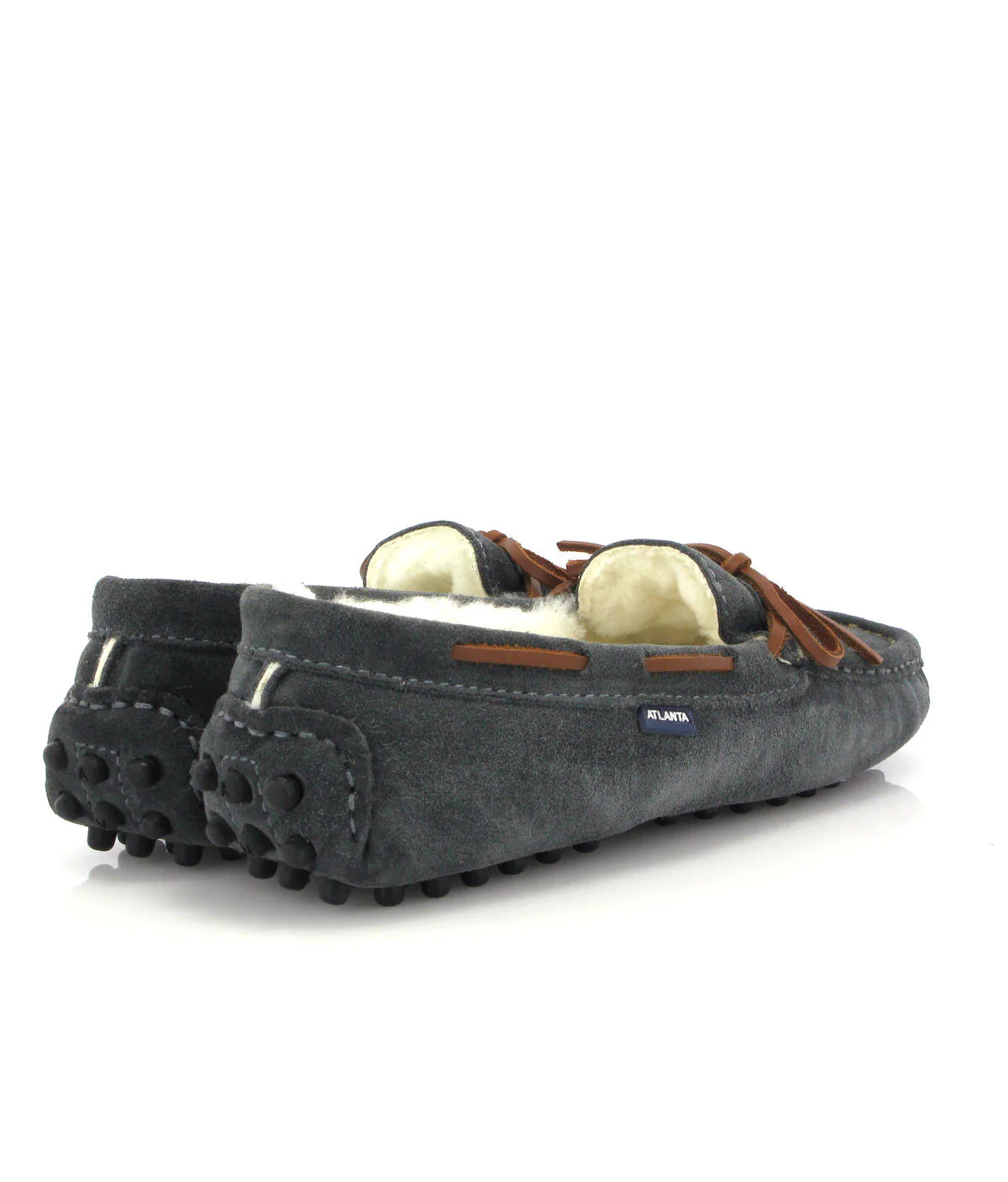 Pantufas Hazel - camurça cinza - Image 4