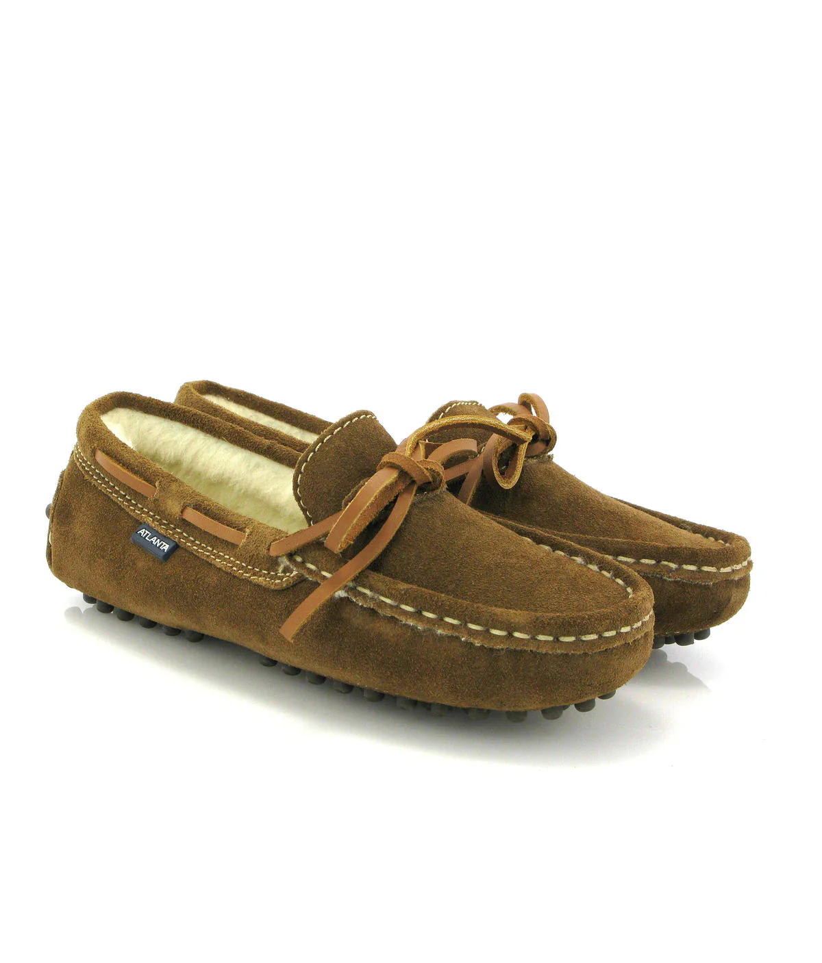 Pantufas Hazel - camurça camel - Image 3