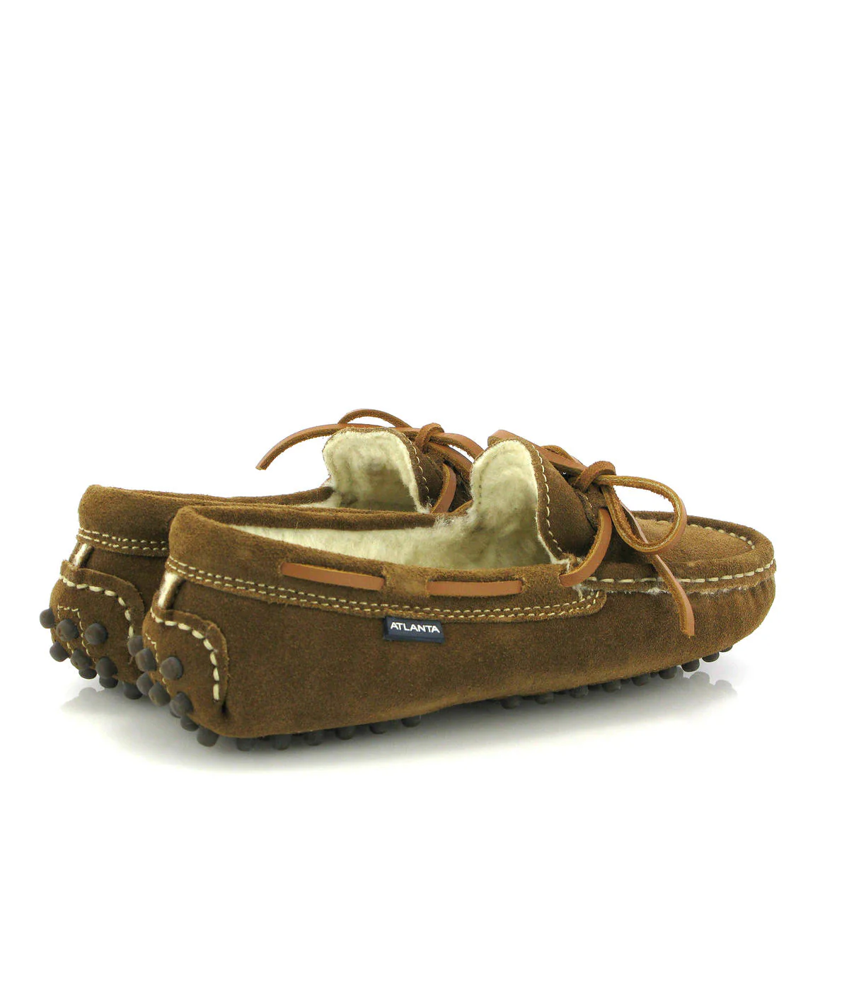 Pantufas Hazel - camurça camel - Image 4