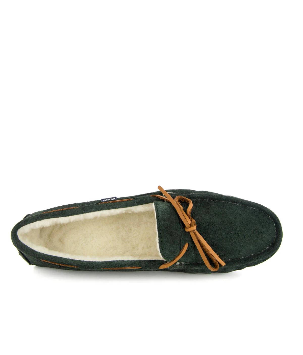 Pantufas Hazel - camurça verde escura - Image 5