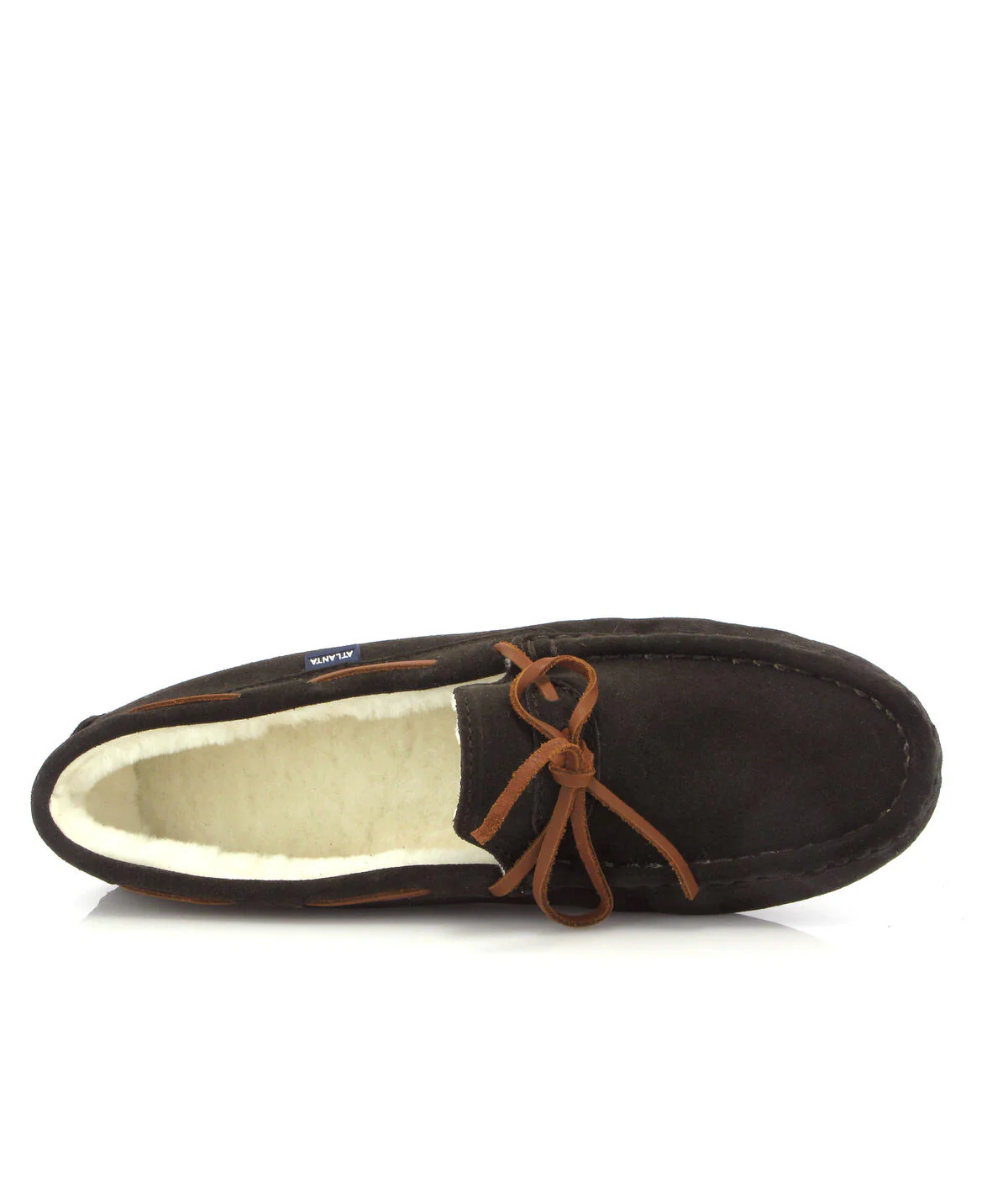 Pantufas Hazel - camurça castanha escura - Image 5