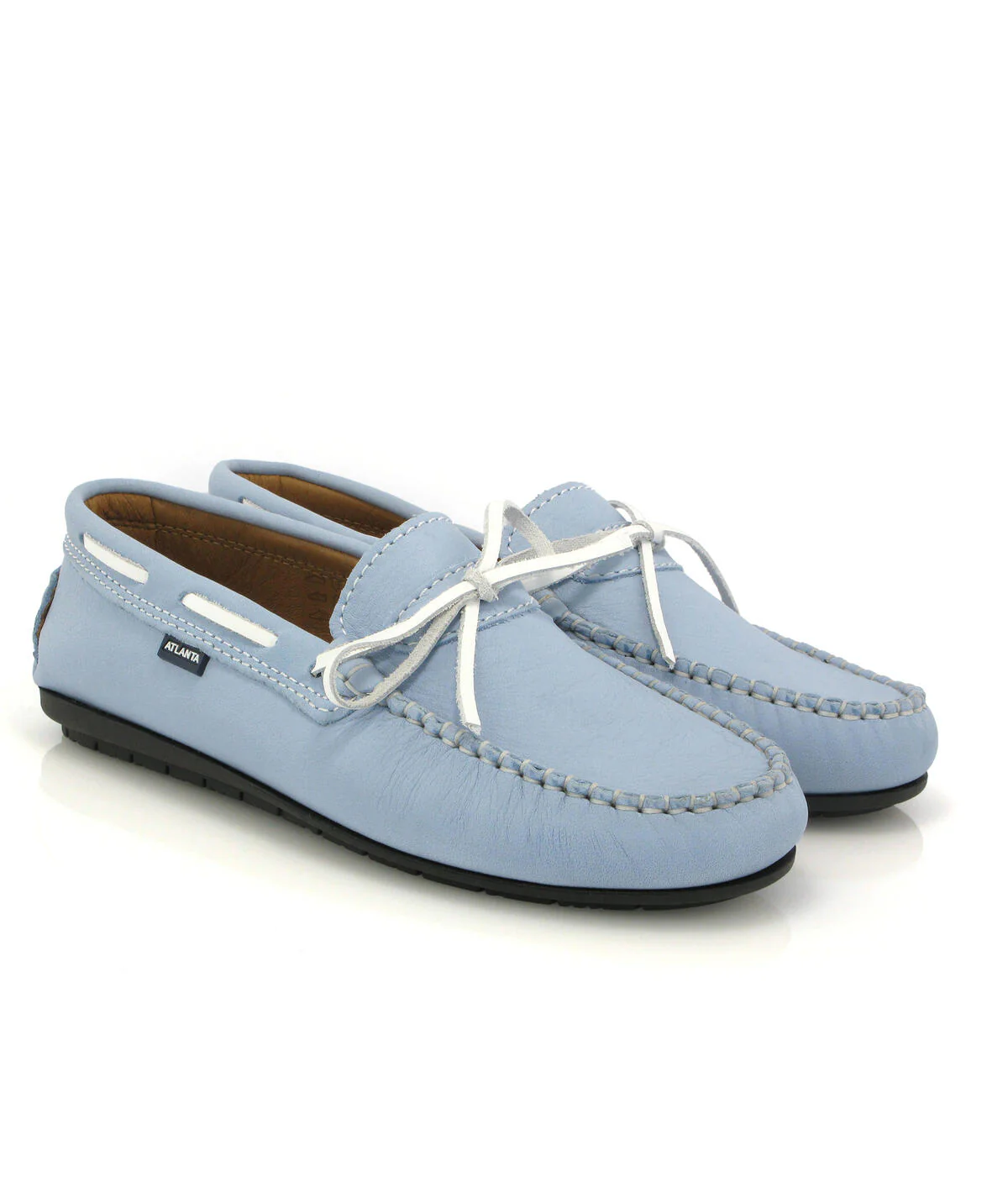 Walkers Marbella - pele nappa azul celeste - Image 4
