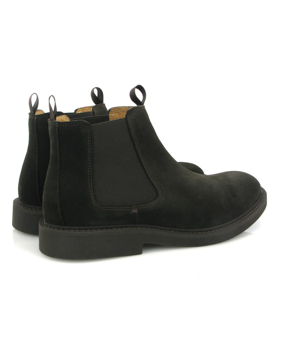 Botas Chelsea - camurça castanha escura - Image 5