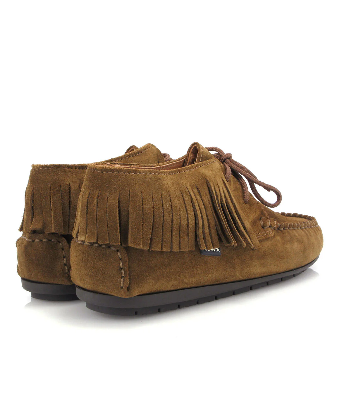Botas com franjas - camurça camel - Image 5