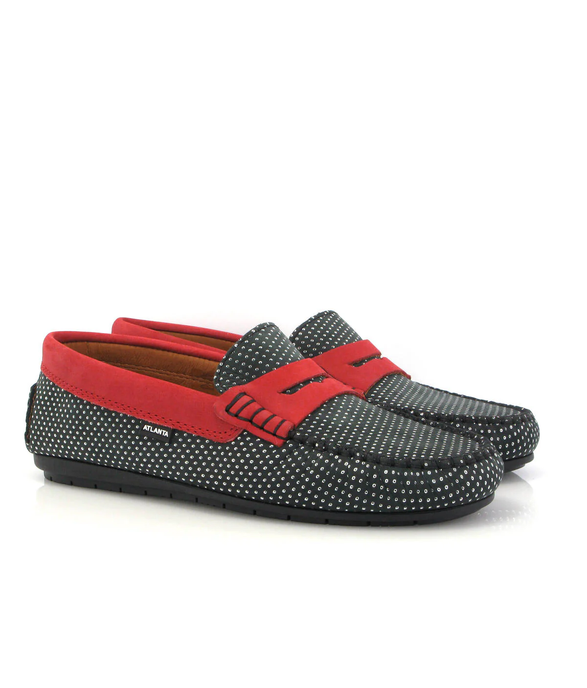 Walkers 032 - polka-dots preto & vermelho - Image 3