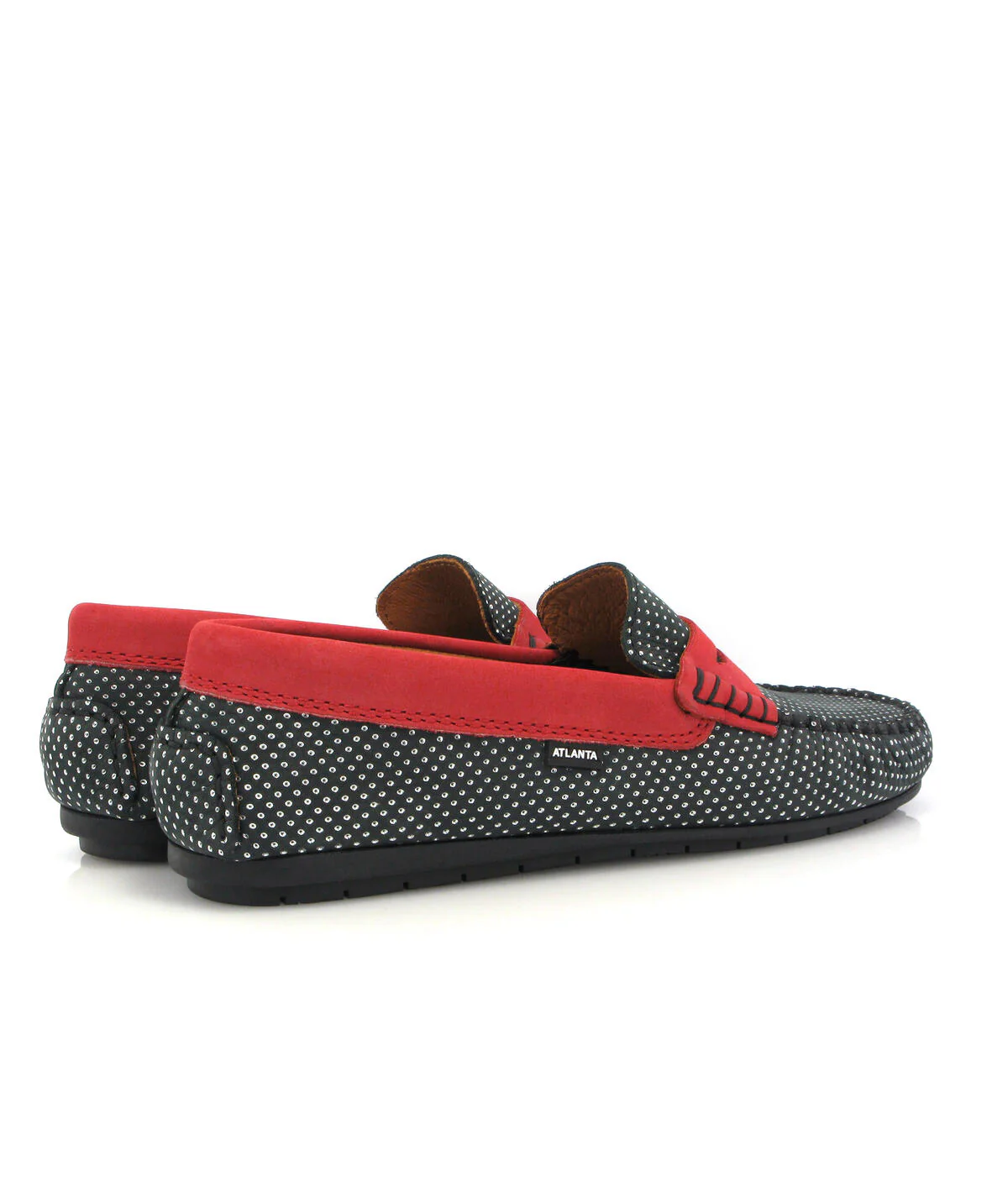 Walkers 032 - polka-dots preto & vermelho - Image 4