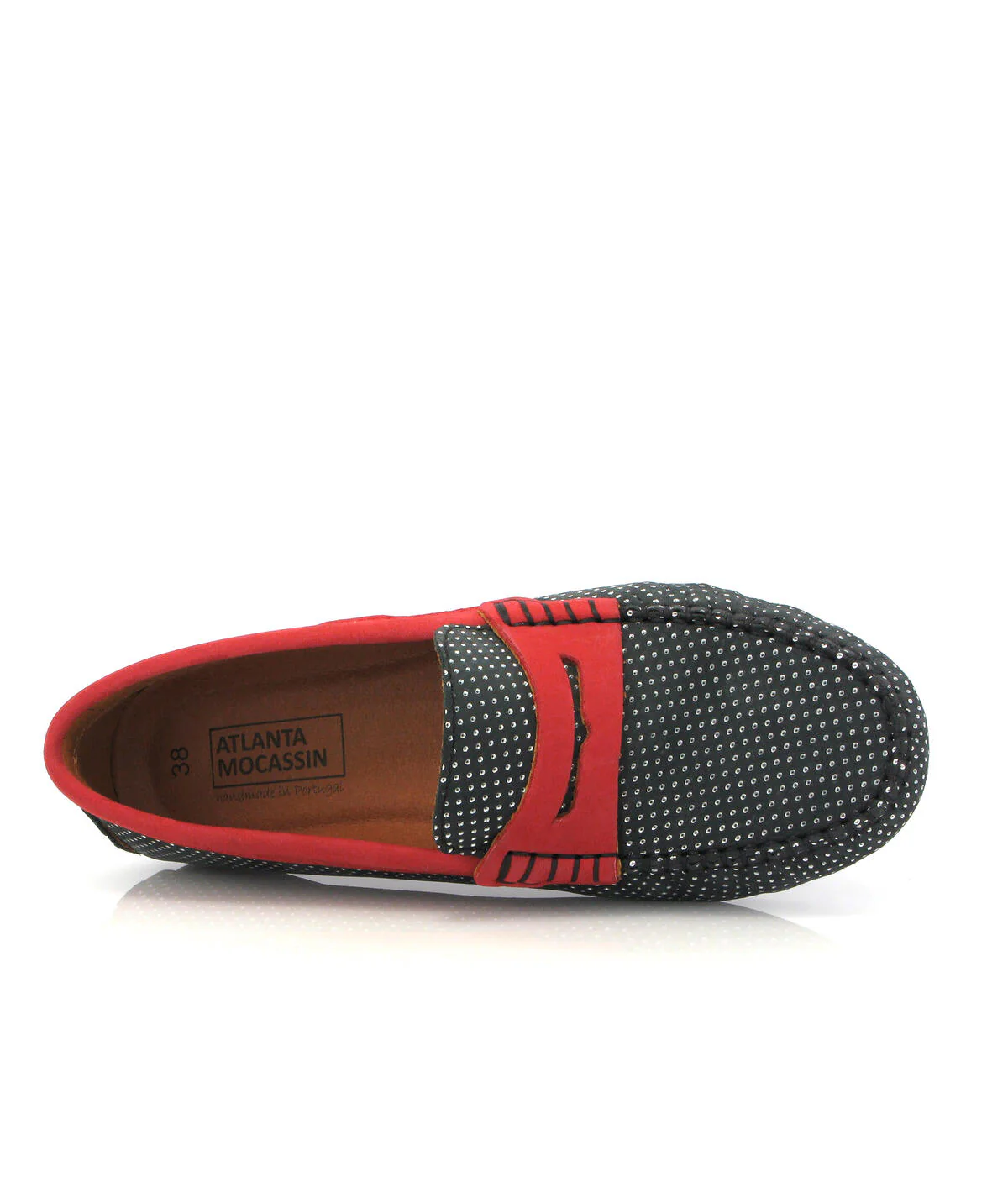 Walkers 032 - polka-dots preto & vermelho - Image 5